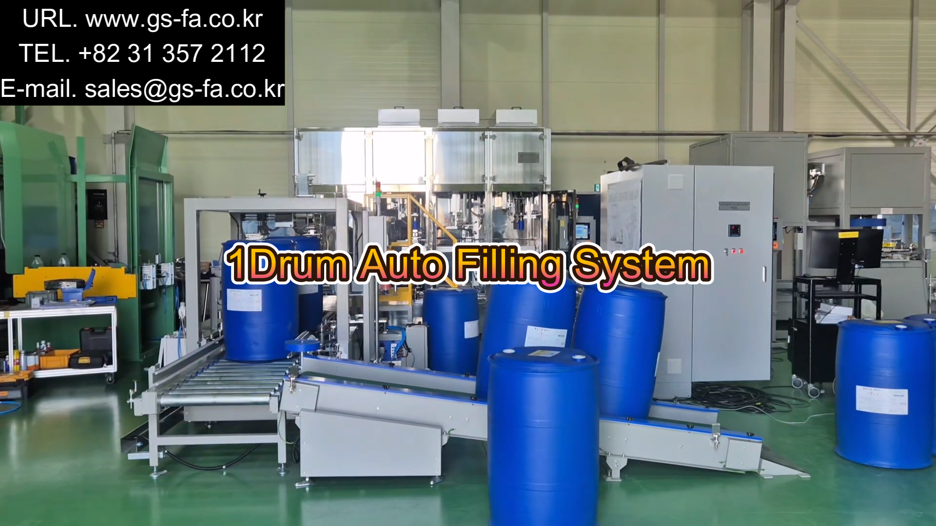 3Step  1Drum filling system