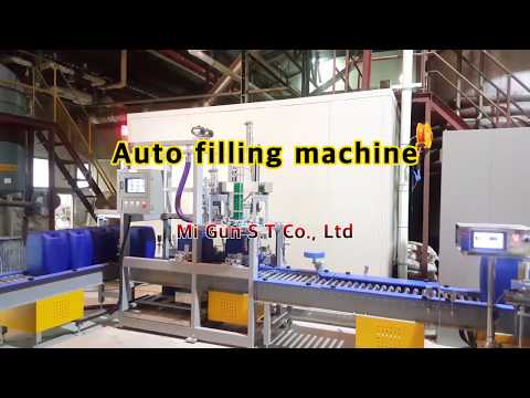 자동 20L PE CAN FILLING SYSTEM